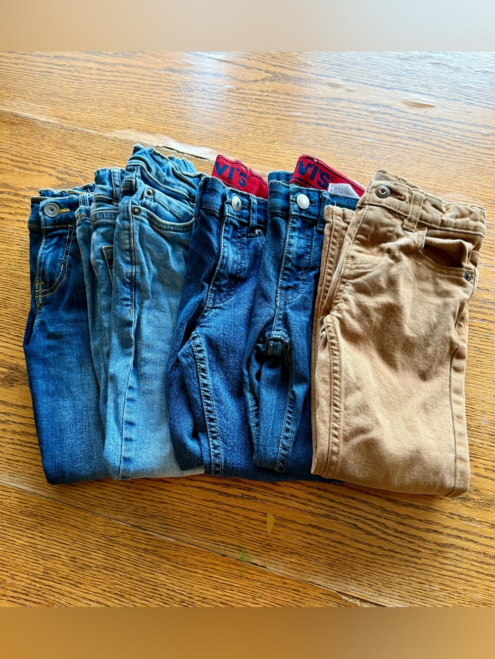Levi’s & Children’s Place Kids Denim + Khaki Jeans